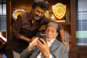 ‘ரஜினி 170’ படப்பிடிப்பில் ரஜினிகாந்துடன் அமிதாப் பச்சன்: வைரலாகும் புகைப்படம்