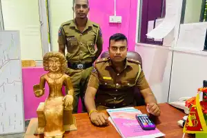 30 லட்சம் ரூபா பெறுமதியான ஐம்பொன் சிலை யாழில் மீட்பு
