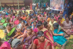 'சமஷ்டி' தீர்வே எமக்கு வேண்டும்: நல்லூர் கிட்டு பூங்காவில் திரண்ட மக்கள்