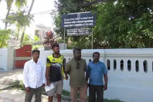 துயிலும் இல்ல துப்பரவுப் பணியில் ஈடுபட்டோரை அச்சுறுத்திய பொலிஸாருக்கு எதிராக முறைப்பாடு