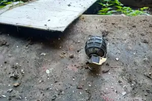 காணியில் இருந்து கைக்குண்டு மீட்பு!