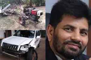 அலி சப்ரி ரஹீம் பயணித்த வாகனம் விபத்து