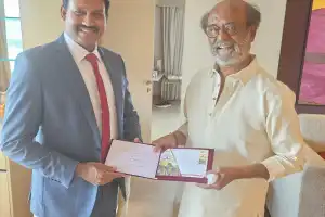 ரஜினிகாந்தை சந்தித்தார் செந்தில் தொண்டமான்