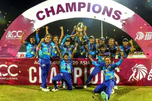ஆசியக் கிண்ணத்தை வென்றது  இலங்கை மகளிர் கிரிக்கெட் அணி 