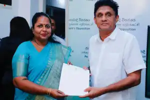 ஐக்கிய மக்கள் சக்தியின் வடக்கு மாகாண பிரதான அமைப்பாளர் உமாச்சந்திரா