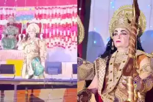 ராமர் வேடத்தில் நடித்தவர் மேடையிலேயே உயிரிழப்பு