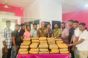 யாழில் 108 கிலோ கேரள கஞ்சாவுடன் நால்வர் சிக்கினர்!