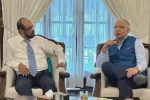 இந்திய உயர்ஸ்தானிகர் - எரிசக்தி அமைச்சர் சந்திப்பு 