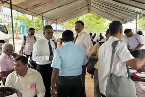 யாழ்ப்பாணம் மத்திய கல்லூரியில்  தேர்தல் பணிகள் ஆரம்பம் 
