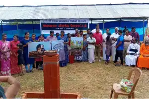 செம்மணி மனிதப் புதைகுழி: அணையாதீபம் போராட்டம் ஆரம்பம்!