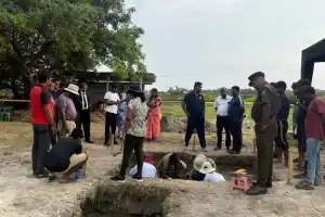 யாழ் செம்மணி மனித புதைகுழியில் - 115 மனித எச்சங்கள் அகழ்வு!
