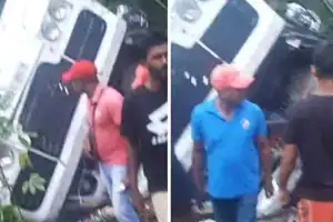 கேகாலை - அவிசாவளை வீதியில் - பேருந்து கவிழ்ந்து விபத்து!