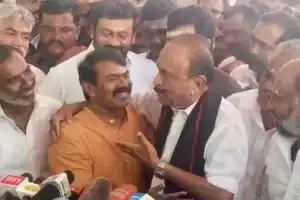 சீமானுடன் பசும்பொன்னில் சந்திப்பு; ‘செந்தமிழர்' என அழைத்தார் வைகோ
