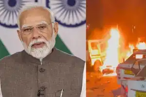 டில்லி கார் வெடிப்பு சம்பவத்துக்கு பிரதமர் மோடி இரங்கல்