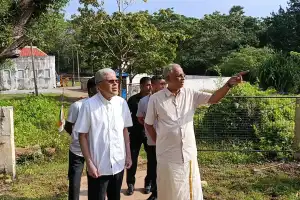 வெந்நீர் ஊற்றுப் பகுதிக்கு சுமந்திரன் இன்று விஜயம்