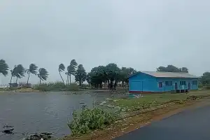 வடக்கின் மையத்தில் உள்ள காற்றழுத்த தாழ்வு மண்டலம்