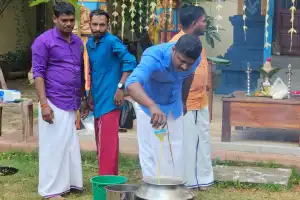 யாழ். பல்கலை வணிக பீடத்தில் நடைபெற்ற பொங்கல் விழா!