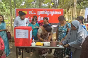 பயங்கரவாத எதிர்ப்புச் சட்டமூலத்துக்கு எதிராக யாழ்ப்பாணத்தில் மக்கள் திரள்வு