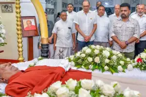 பேராசிரியர் திஸ்ஸ விதாரணவின் இறுதிக்கிரியைகள் இன்று