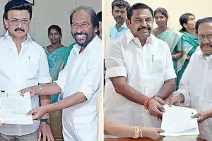 மாநிலங்களவை தேர்தலுக்கு 6 பேரின் வேட்புமனு தாக்கல்