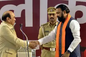 பிஹாரின் புதிய முதலமைச்சராக பொறுப்பேற்றார் சாம்ராட் சவுத்ரி