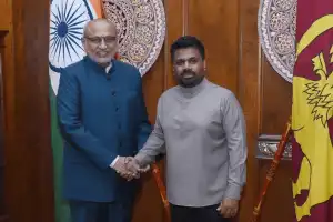 ஜனாதிபதி மற்றும் இந்திய துணை ஜனாதிபதி இடையே சந்திப்பு