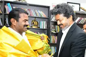 சீமானை சந்தித்தார் முதலமைச்சர் விஜய்