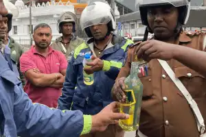 நுவரெலியாவில் மண்ணெண்ணெயில் இயக்கப்பட்ட பேருந்துகள் சோதனை