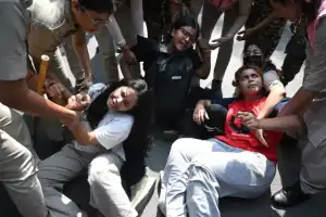 ஞானேஷ் குமாருக்கு எதிரான டில்லியில் தீவிர போராட்டம்