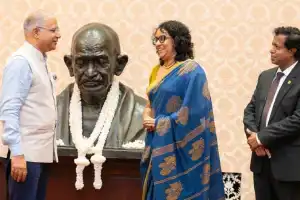 காந்தி ஜெயந்தி நினைவேந்தல் நிகழ்வில் பிரதமர் பங்கேற்பு